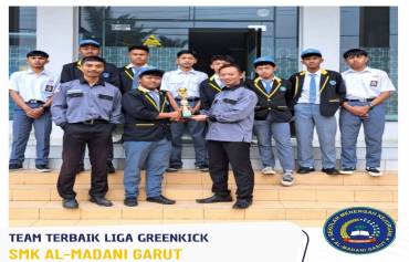 Juara kategori Tim Terbaik Liga Green kick 2024